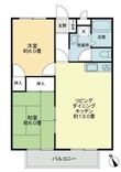 フォブール勅使Bの間取図