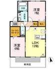 リビングタウン松縄 A棟の間取図