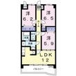 サンライズ 新池の間取図