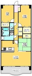 サントノーレ宇多津弐番館の間取図