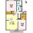リビングタウン松縄C棟の間取図