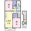 サニー レジデンスCの間取図