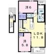 ティファニーⅡの間取図