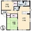 グリーンコート　B棟の間取図