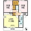 timone A棟の間取図