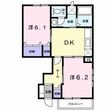 リーヴメゾン北館 Dの間取図