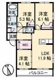 グランマスト1　Ｂ棟の間取図