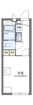 レオパレスサンポートの間取図