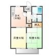 コーポさとう　Ａ・Ｂの間取図