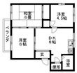 ハイツサンシャイン Aの間取図