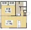 メゾンエル沖野上の間取図
