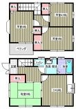信森ハイツの間取図