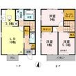エミネンス手城 B棟の間取図