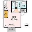 セジュール神辺の間取図