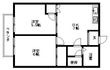 メゾンサンフラワーの間取図