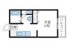 ビーライン川南Bの間取図