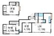 神辺町川北戸建の間取図