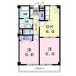 リヴィエールAの間取図