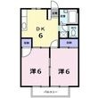 シティハイツ高木Bの間取図