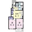 ドリーム輝Bの間取図