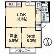 プライムEASTの間取図