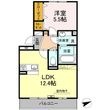 レーヴ新地の間取図