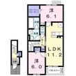 アルモニー八代Ⅰの間取図