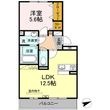 レーヴ新地の間取図