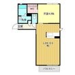 シャンブル・イーストパークⅡの間取図