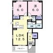 ドルチェヴィータ壱号館の間取図