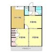 リバーハイツの間取図
