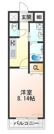 西宮市甲子園口3丁目の間取図