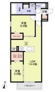 神戸市東灘区深江南町1丁目の間取図