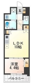 西宮市戸田町の間取図