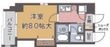 宝塚市武庫川町の間取図