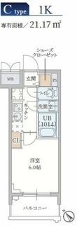 大阪市淀川区新北野1丁目の間取図