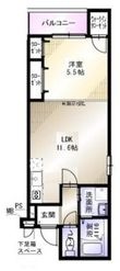 尼崎市武庫之荘本町3丁目の間取図