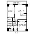 西宮市上甲子園4丁目の間取図