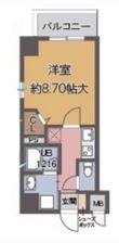 大阪市此花区西九条3丁目の間取図