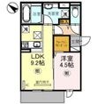 神戸市長田区川西通4丁目の間取図