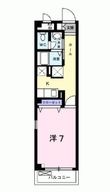 大阪市西淀川区出来島2丁目の間取図