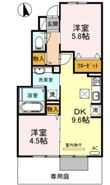 三木市芝町の間取図
