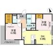 西宮市上甲子園4丁目の間取図