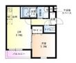東大阪市今米1丁目の間取図