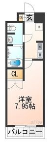 西宮市与古道町の間取図