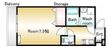 池田市豊島北2丁目の間取図
