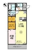 池田市城南２丁目の間取図