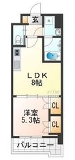 西宮市市庭町の間取図