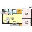 大阪市旭区赤川3丁目の間取図