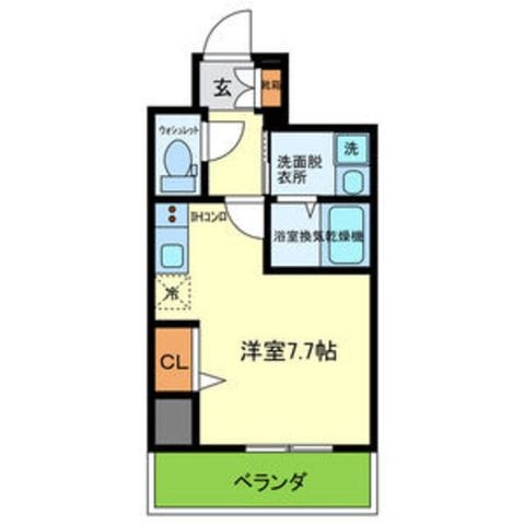 拡大写真:川西市火打1丁目 4階402の間取り
